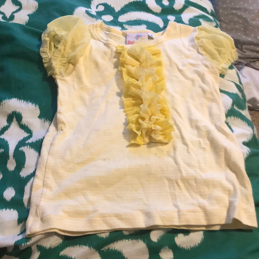 baby lulu-size 6-yellow top